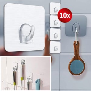 Läbipaistvad seinakonksud | STICKYHOOKS