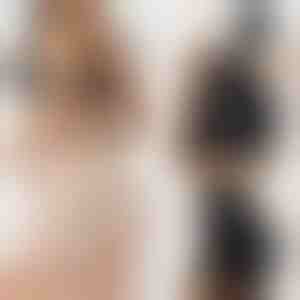 Kõrge pihaosaga vormivad püksikud - 2-osaline komplekt (Must + Beež) | LACYFIT