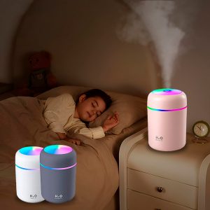 Õhku puhastav õhuniisutaja rahustavate tuledega | FRESHMIST