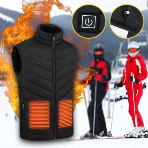 Kiireks kehasoojenemiseks mõeldud kapuutsiga soojendusega vest | LANDWEAR