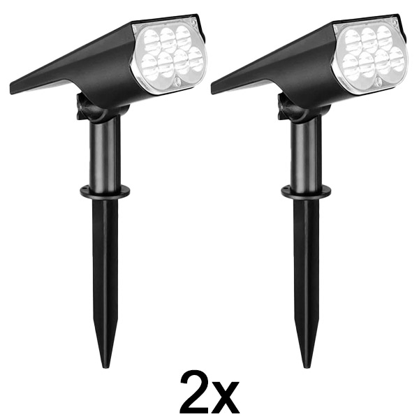 2x Välivalgusti, mis töötab päikeseenergial | SPOTIKE