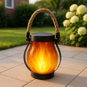 Päikeselaternad tantsiva leegi efektiga | FLAMLUX