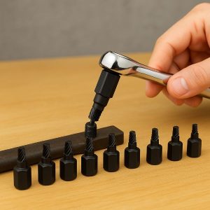 10-osaline kruvi eemaldamise komplekt kahjustatud kruvidele | SCREWX