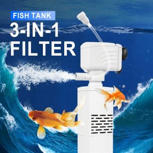 3-ühes vaikne akvaariumi veefilter | FILTPRO