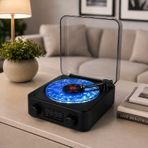 Retro 3-ühes ookeanilainete projektor, Bluetooth kõlar ja LED meeleoluvalgusti | VIVAPLAY