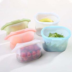 Taaskasutatavad silikoonist toidukotid (5 tk/komplekt) | SILIFREEZ